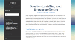 Desktop Screenshot of caverken.se